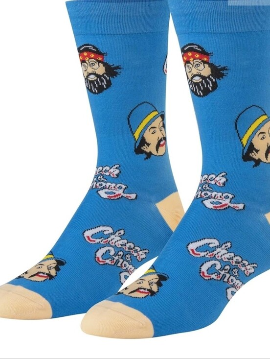 crazy socks Other - Crazy Socks Crew Socks - Cheech & Chong